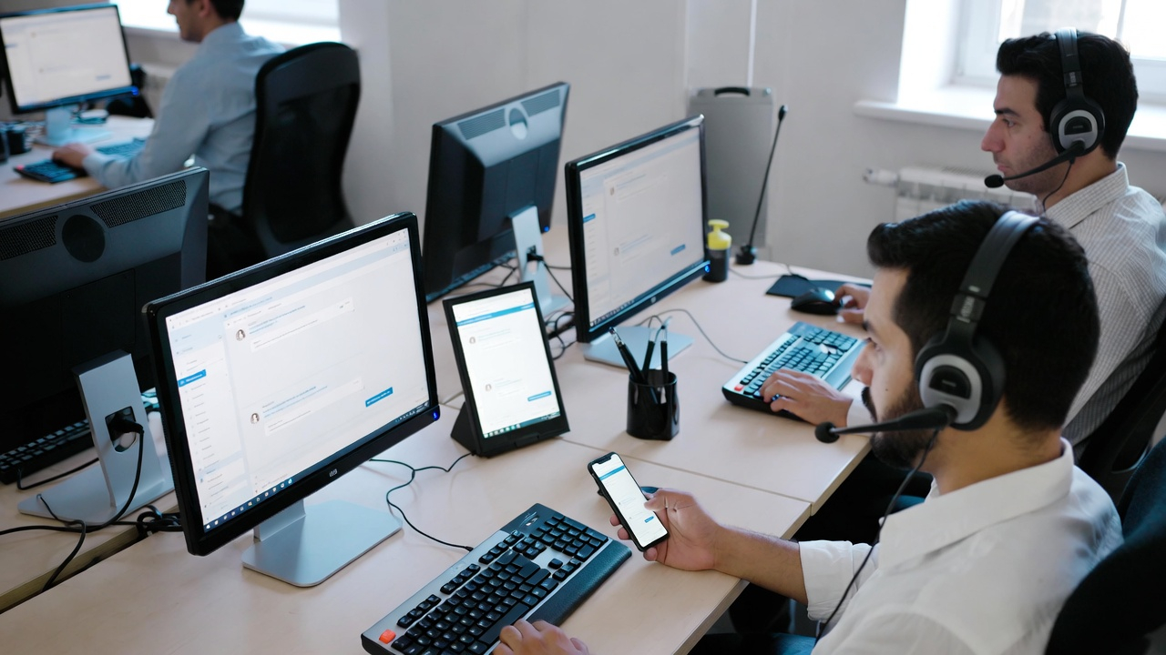 Professional services team qualifying enquiries