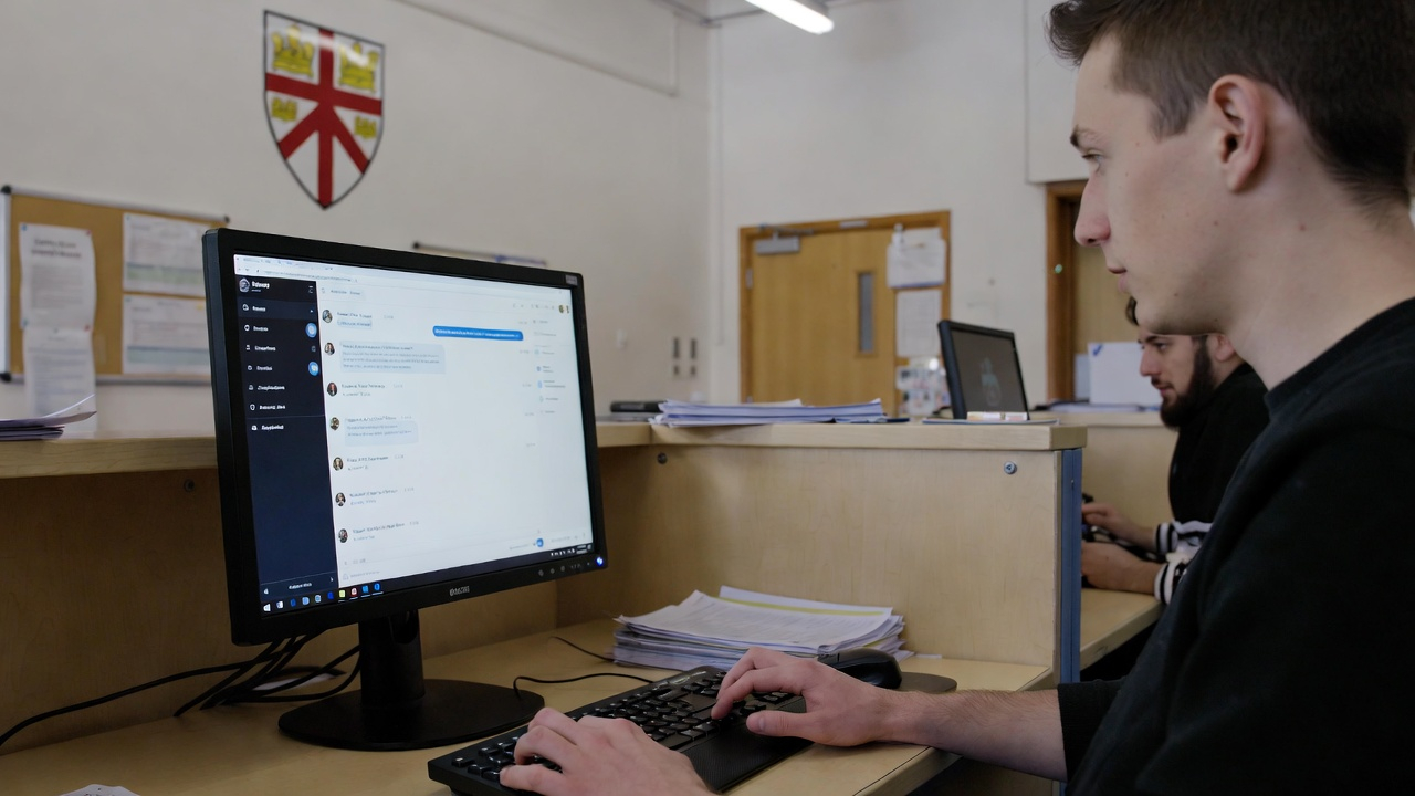 Education team handling enquiries