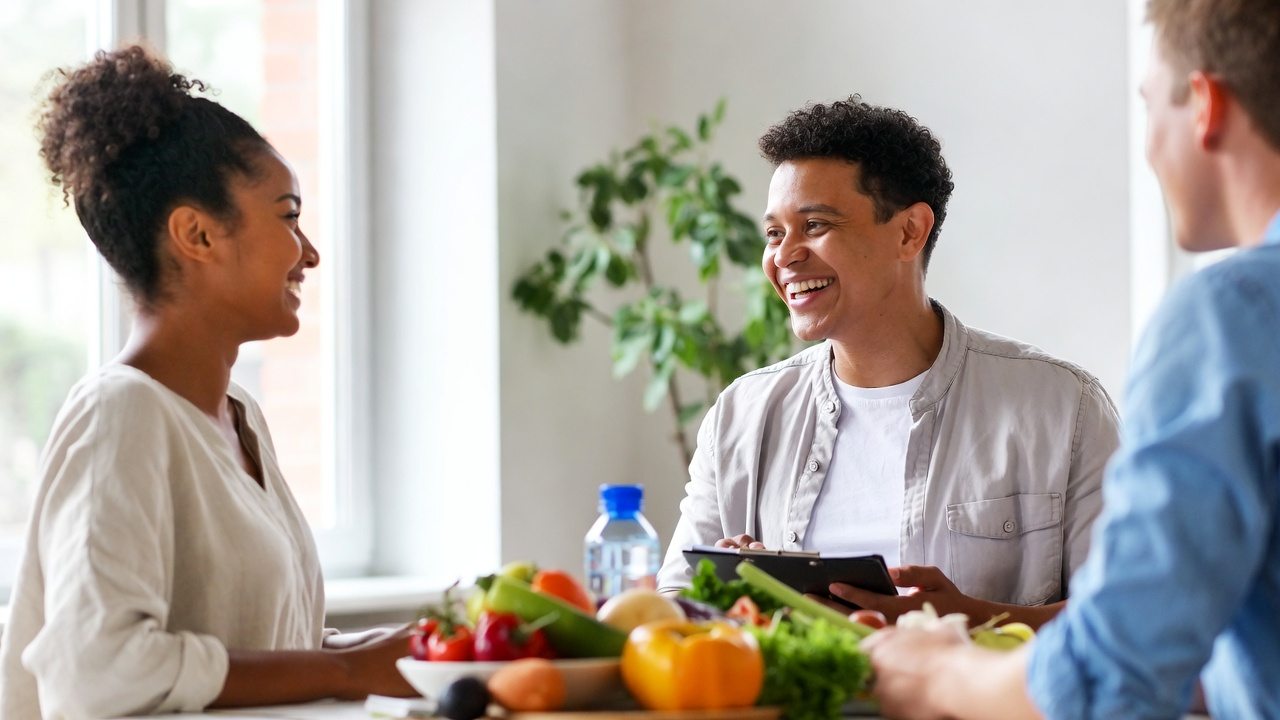 Coach or wellness business owner managing enquiries